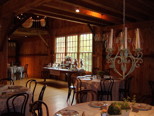 Wedding Reception in The Munger Barn upper level