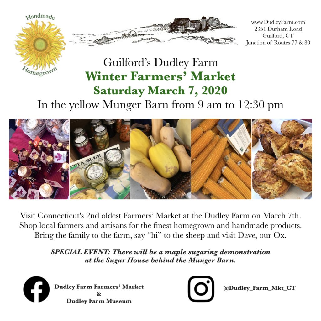 Market Schedule and Events – The Dudley Farm